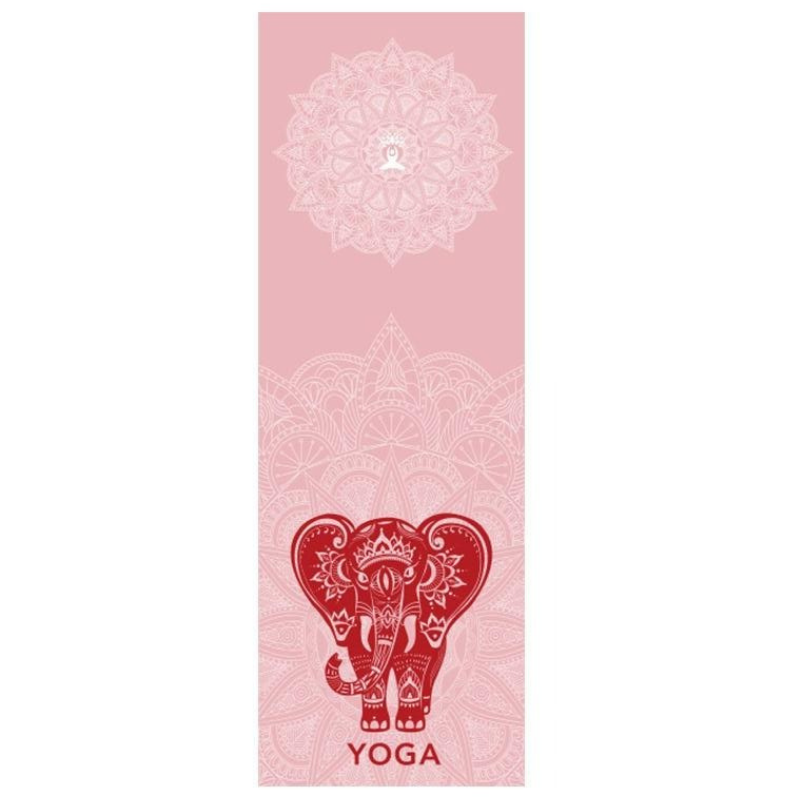 Serviette de Yoga Chaud - Rose