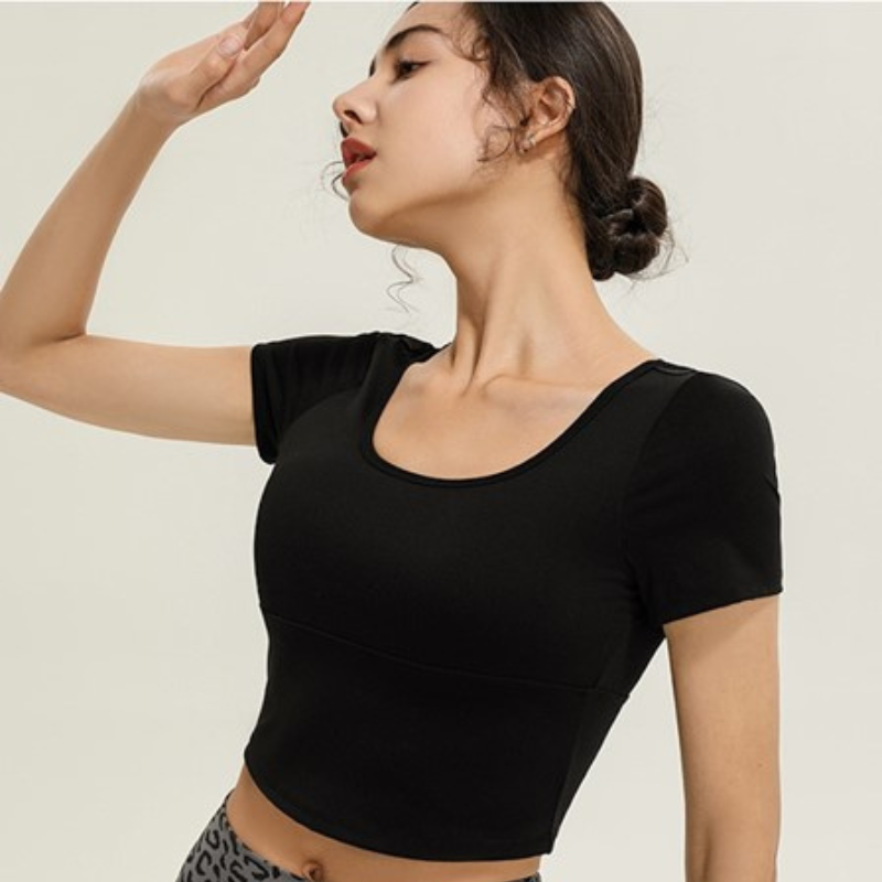 T-shirt Yoga Ajusté