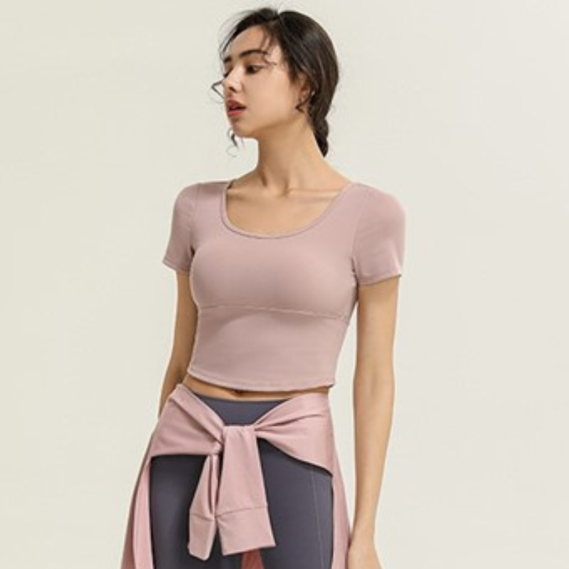 T-shirt Yoga Ajusté