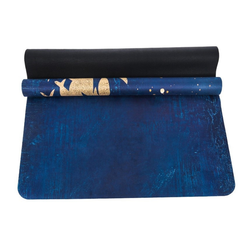Tapis Yoga Pliable Deep Water - Bleu