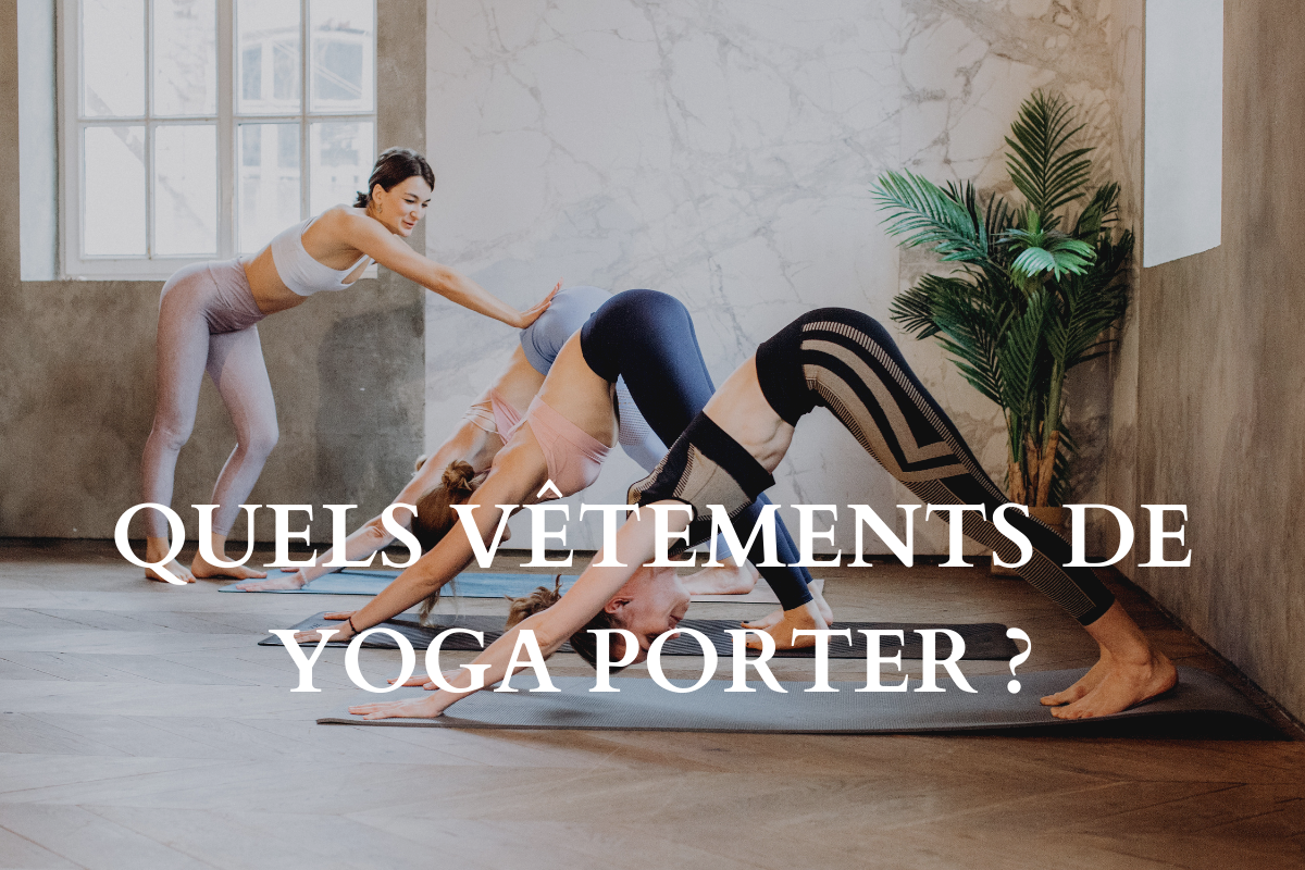 Femme, Porter, Tenue Yoga, Pour, Vêtements Actifs