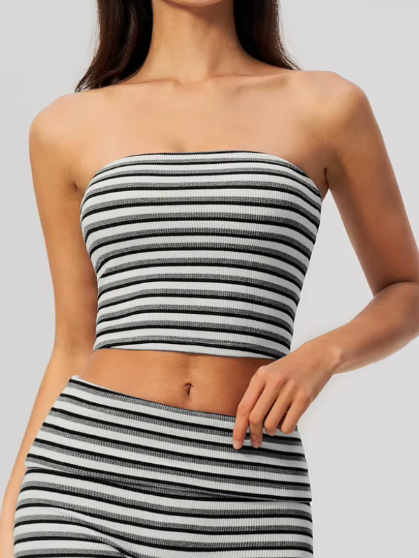 Bandeau Yoga Rayé - noir / S