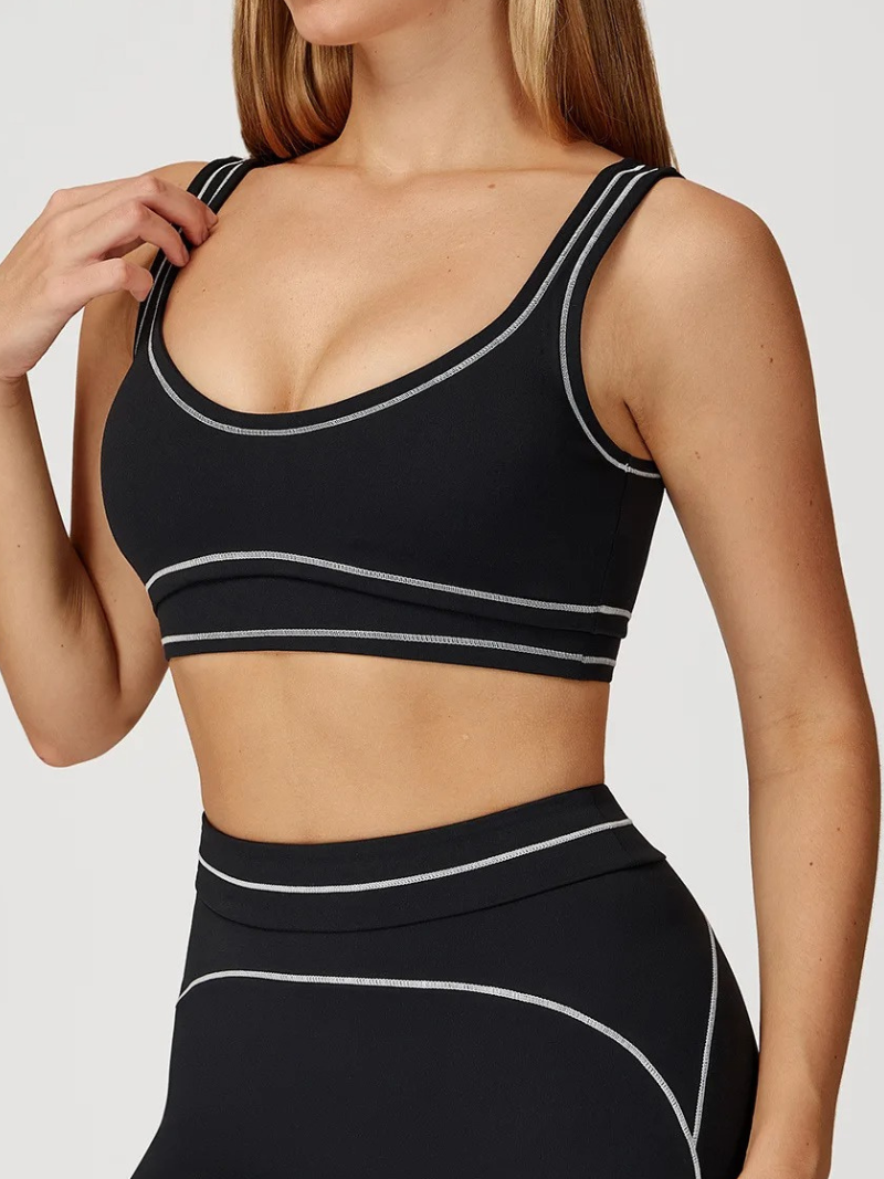 Brassière Sport Elégante - noir / S