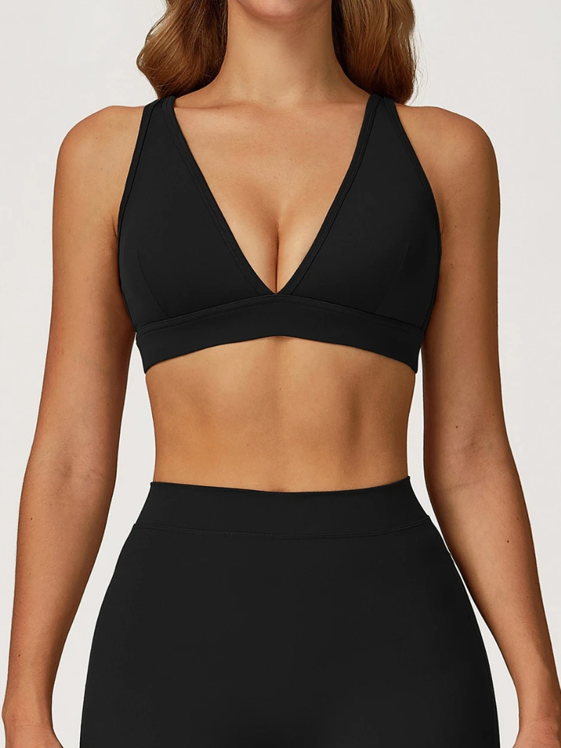 Brassière Sport Féminine - noir / S