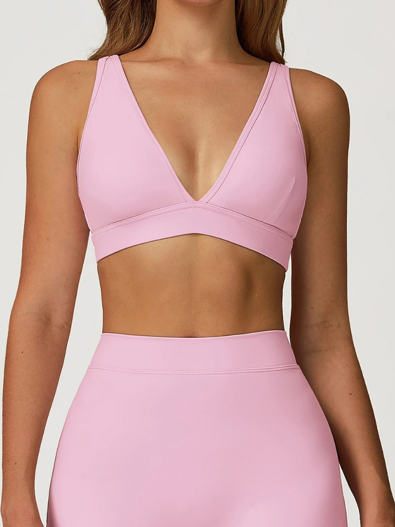 Brassière Sport Féminine - rose clair / S