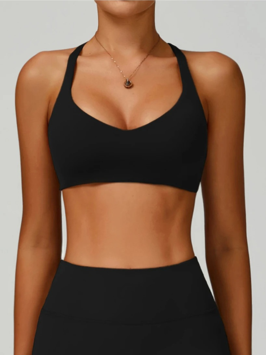 Brassière Sport Femme - noir / S