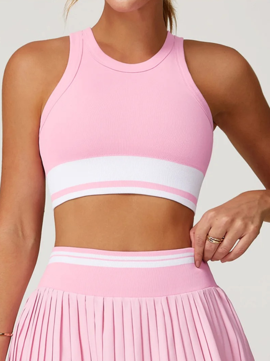 Brassière Sport Style Tennis rose clair / S