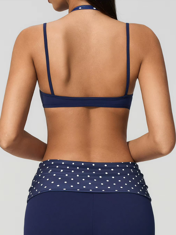 Brassière Yoga À Pois
