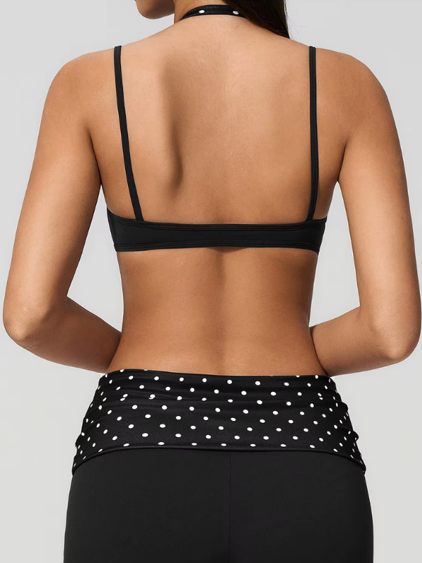 Brassière Yoga À Pois