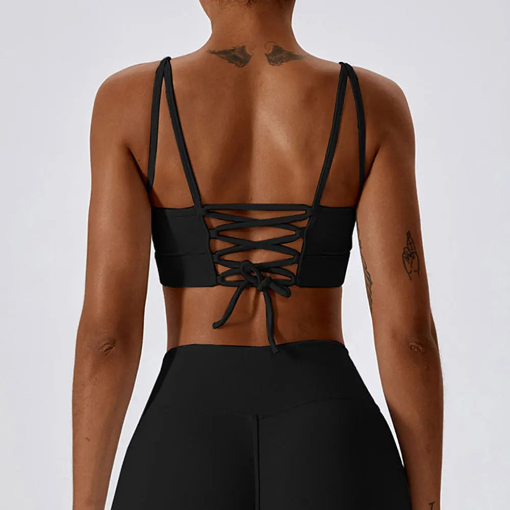 Brassière Yoga Anga - noir / S