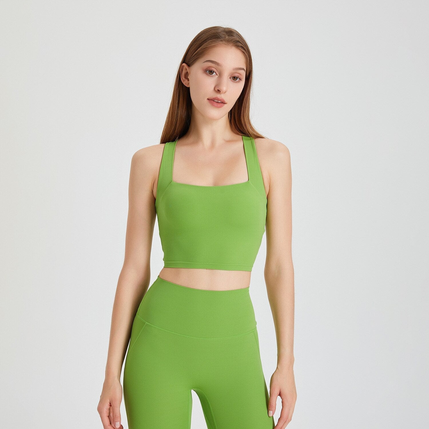 Brassière Yoga Arthémis - Vert / S