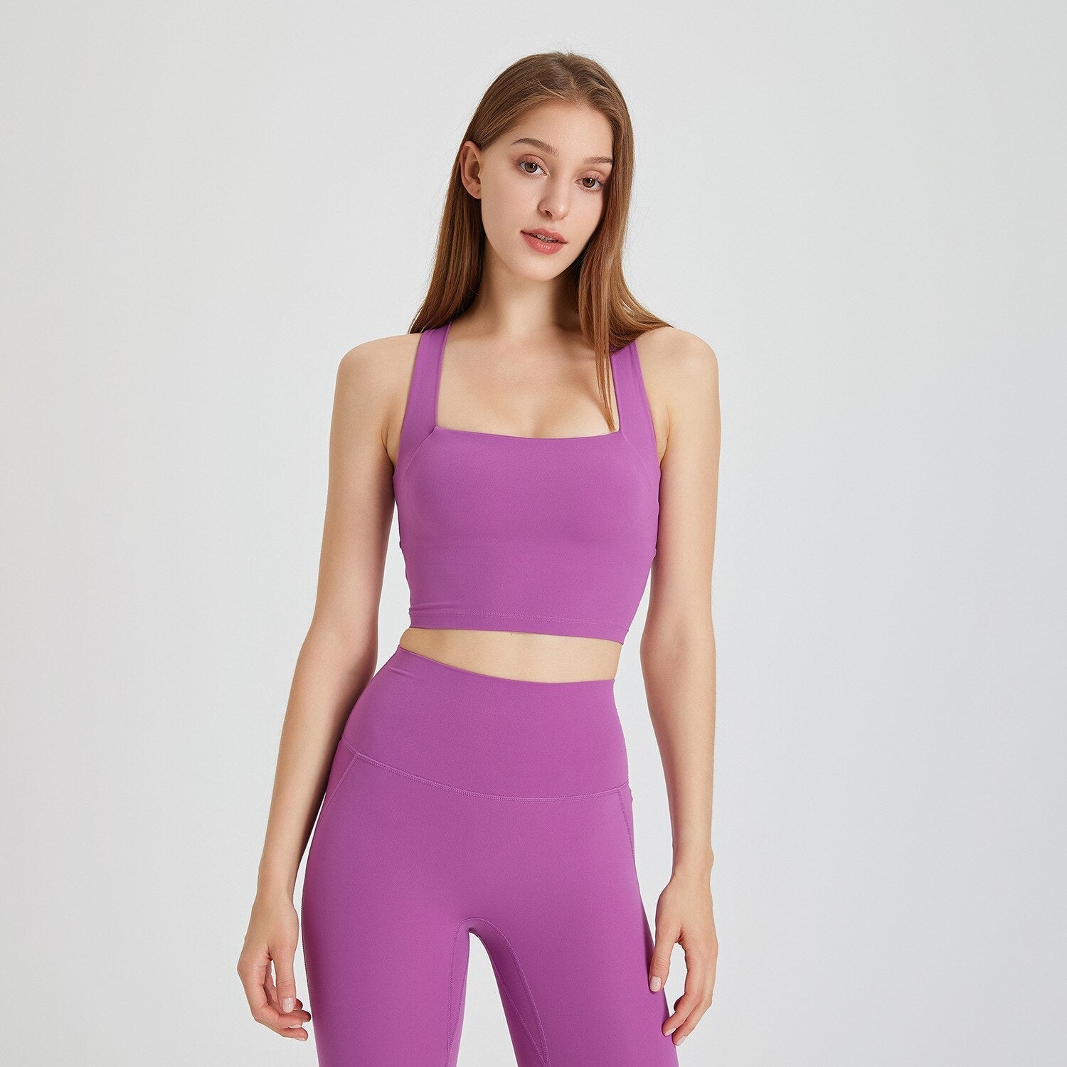 Brassière Yoga Arthémis - Violet / S