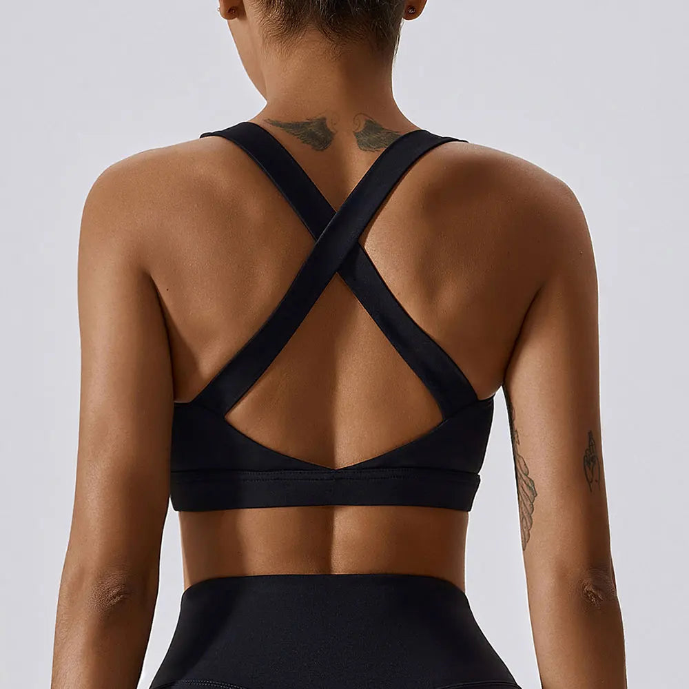 Brassière Yoga Bindu - noir / L