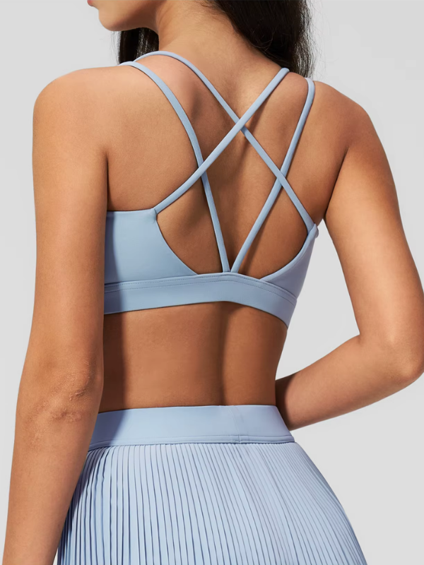 Brassière Yoga Bretelles Croisées