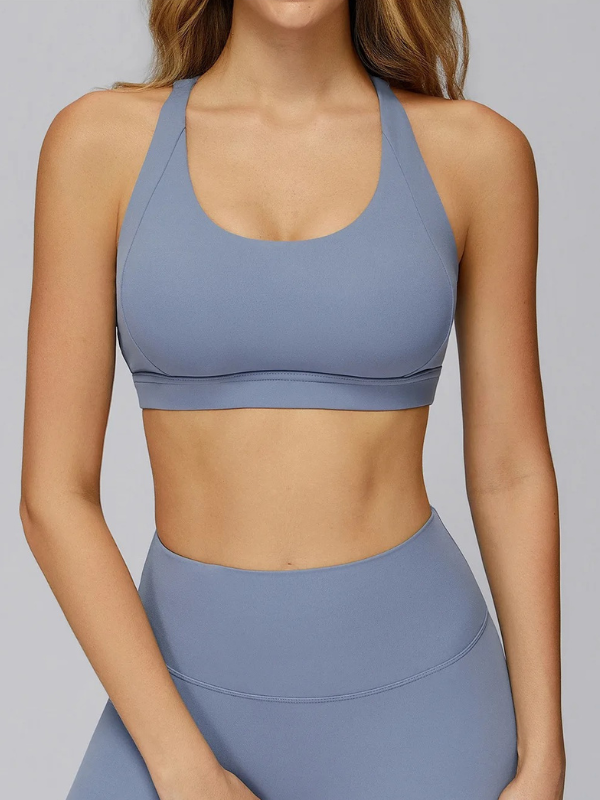 Brassière Yoga Croisée Elégante