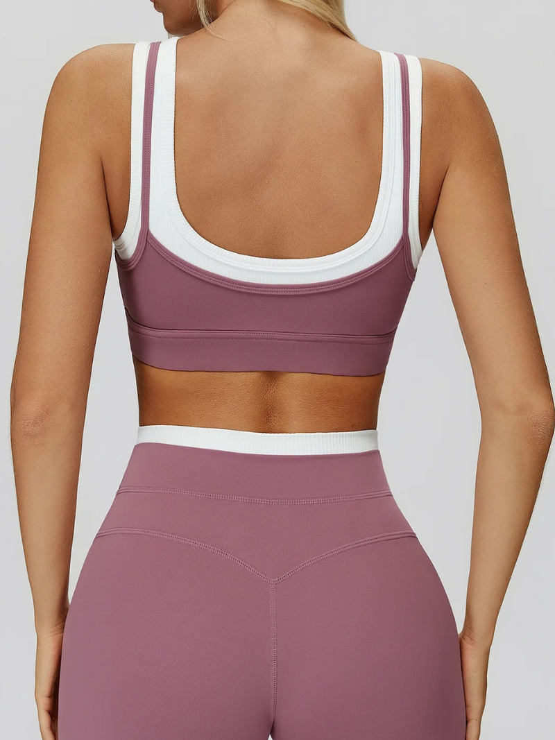 Brassière Yoga Double Bretelle