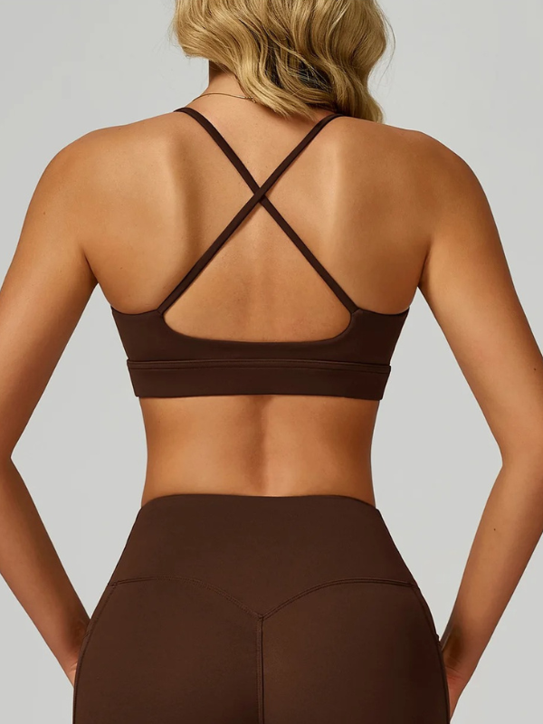 Brassière Yoga Fines Bretelles Chic