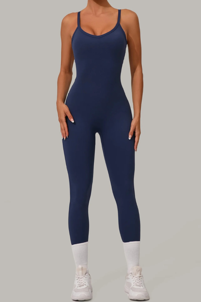 Combinaison Legging Femme - bleu marine / S