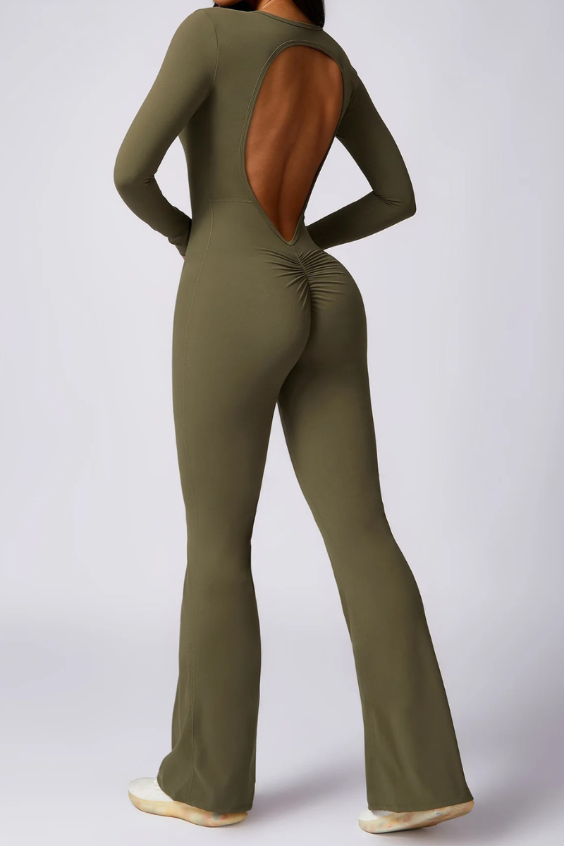 Combinaison Yoga Ample - vert / S