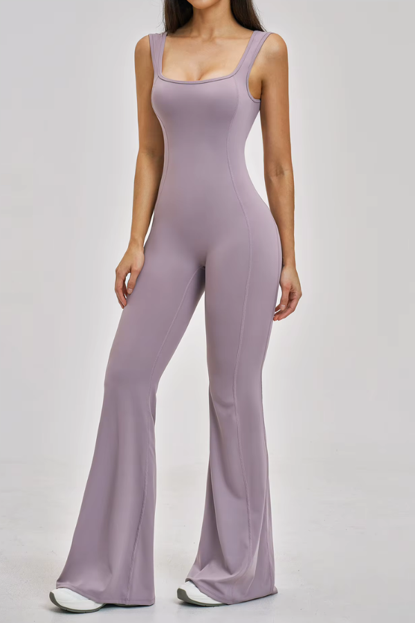 Combinaison Yoga Chic - lilas / S