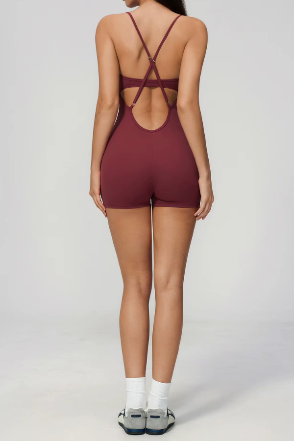 Combinaison Yoga Croisée