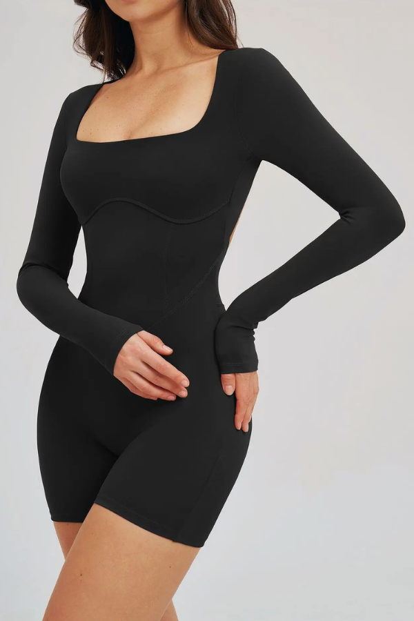 Combinaison Yoga Dos Ouvert