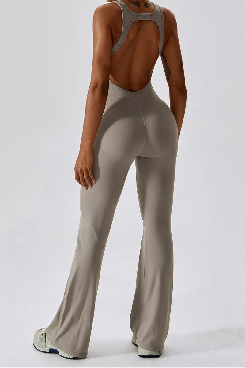 Combinaison Yoga Femme - beige / S