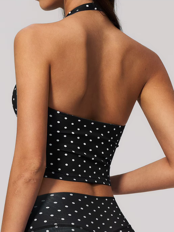 Débardeur Yoga à Pois