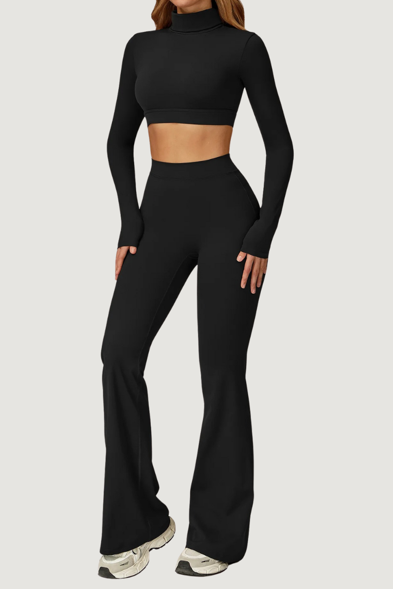 Ensemble de Sport Manche Longue - noir / S