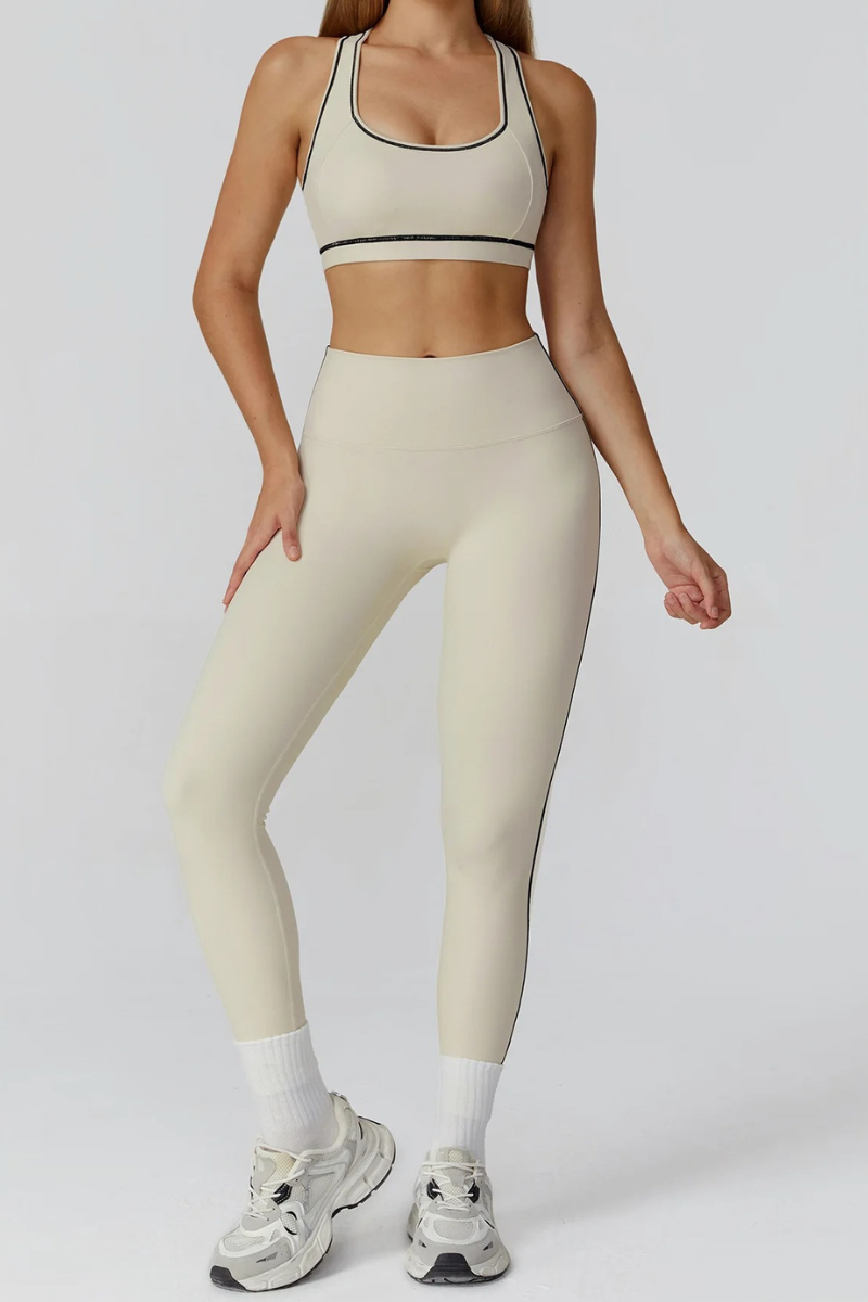 Ensemble Legging Sport - beige / S