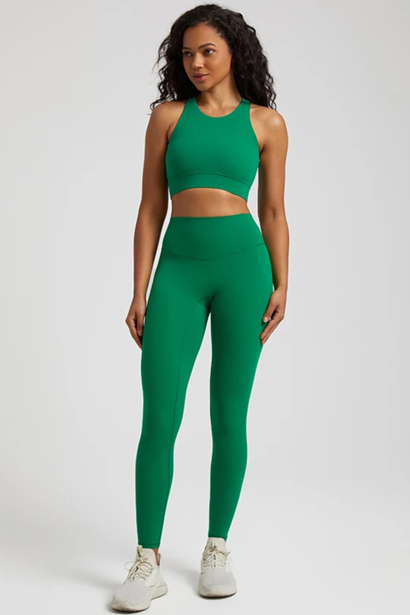 Ensemble Pilates Femme - vert / S