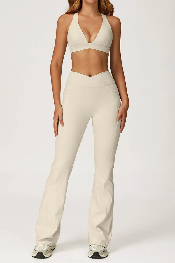 Ensemble Sport Féminin - beige / S