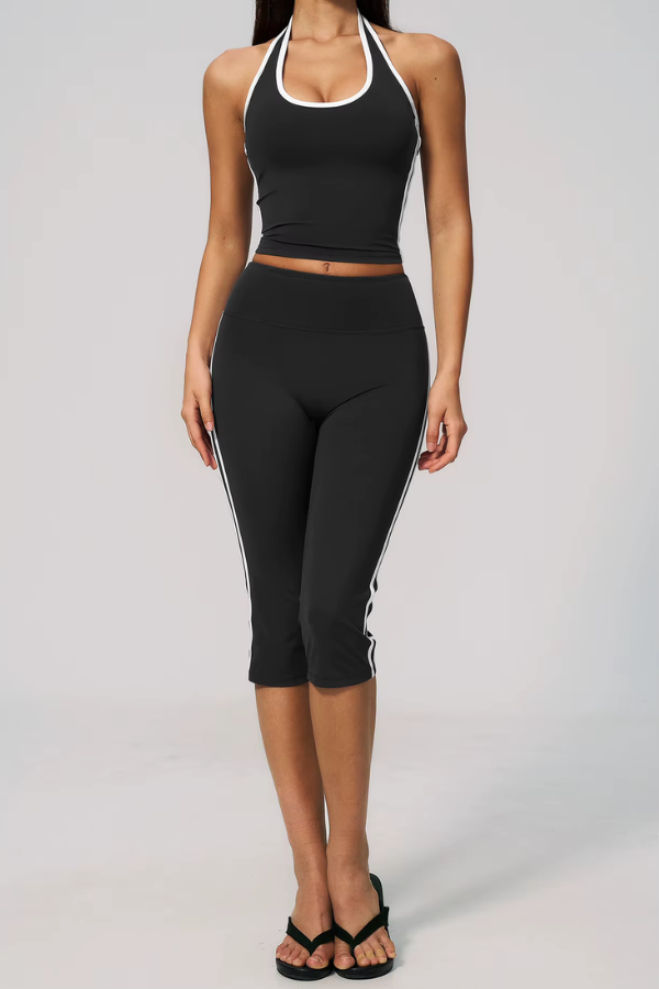 Ensemble Sport Pantacourt - noir / S