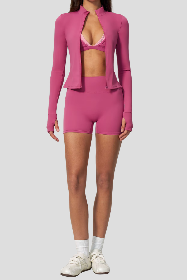 Ensemble Yoga 3 Pièces - rose / S
