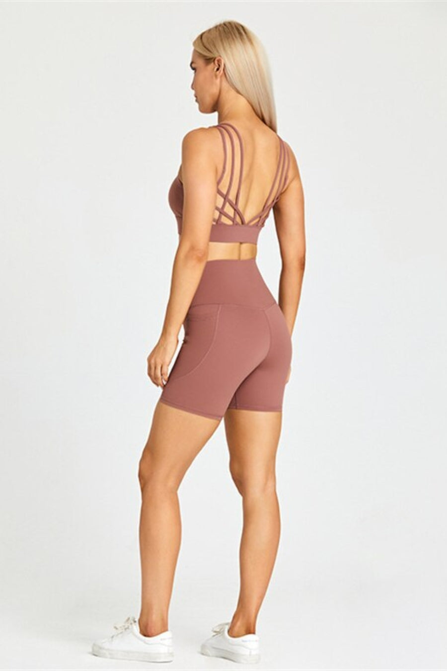 Ensemble Yoga Asana - Marron / S