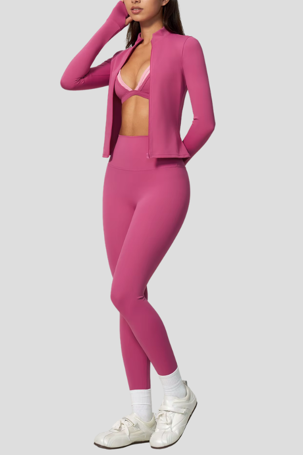 Ensemble Yoga Complet - rose / S