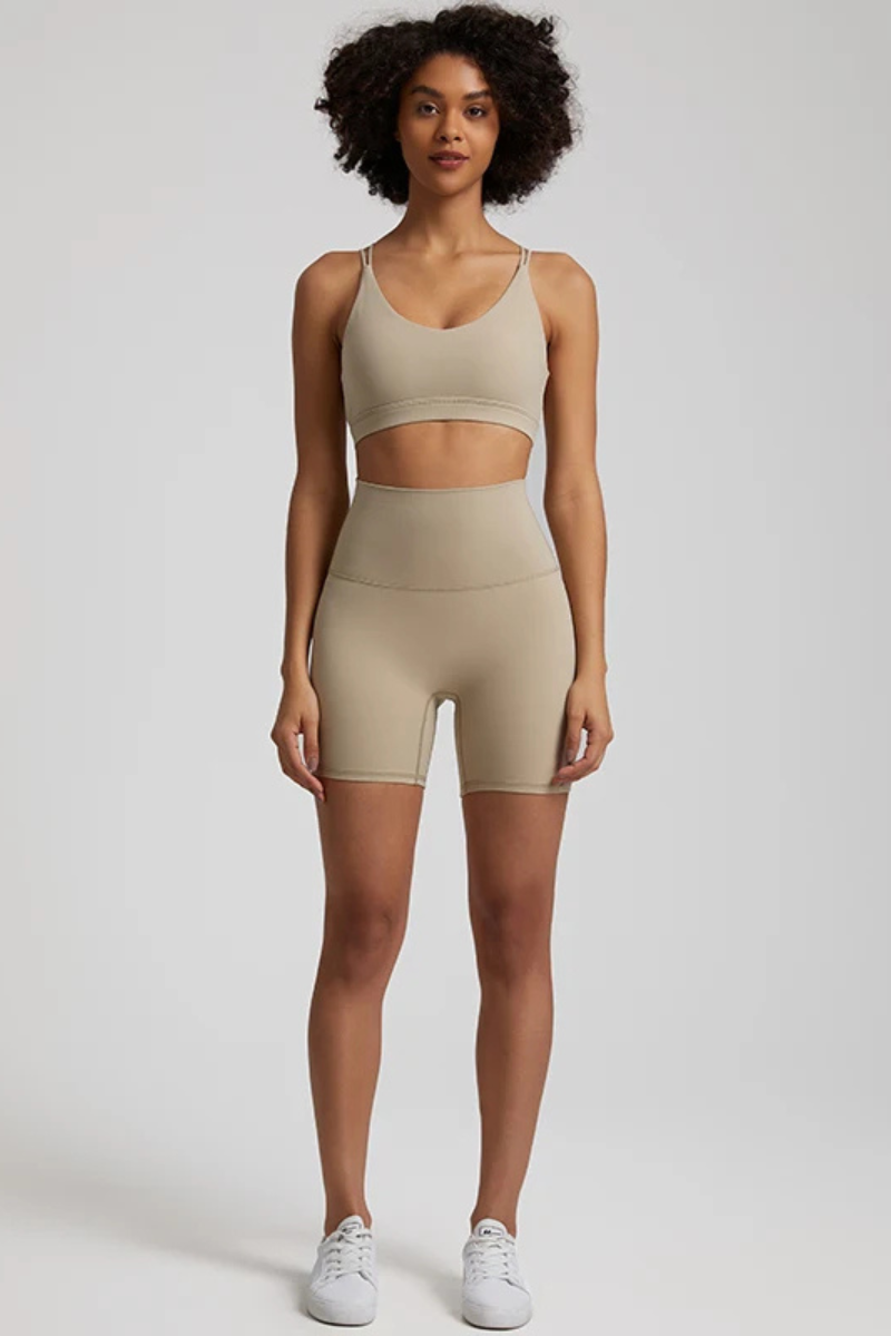 Ensemble Yoga Féminin - beige / XS