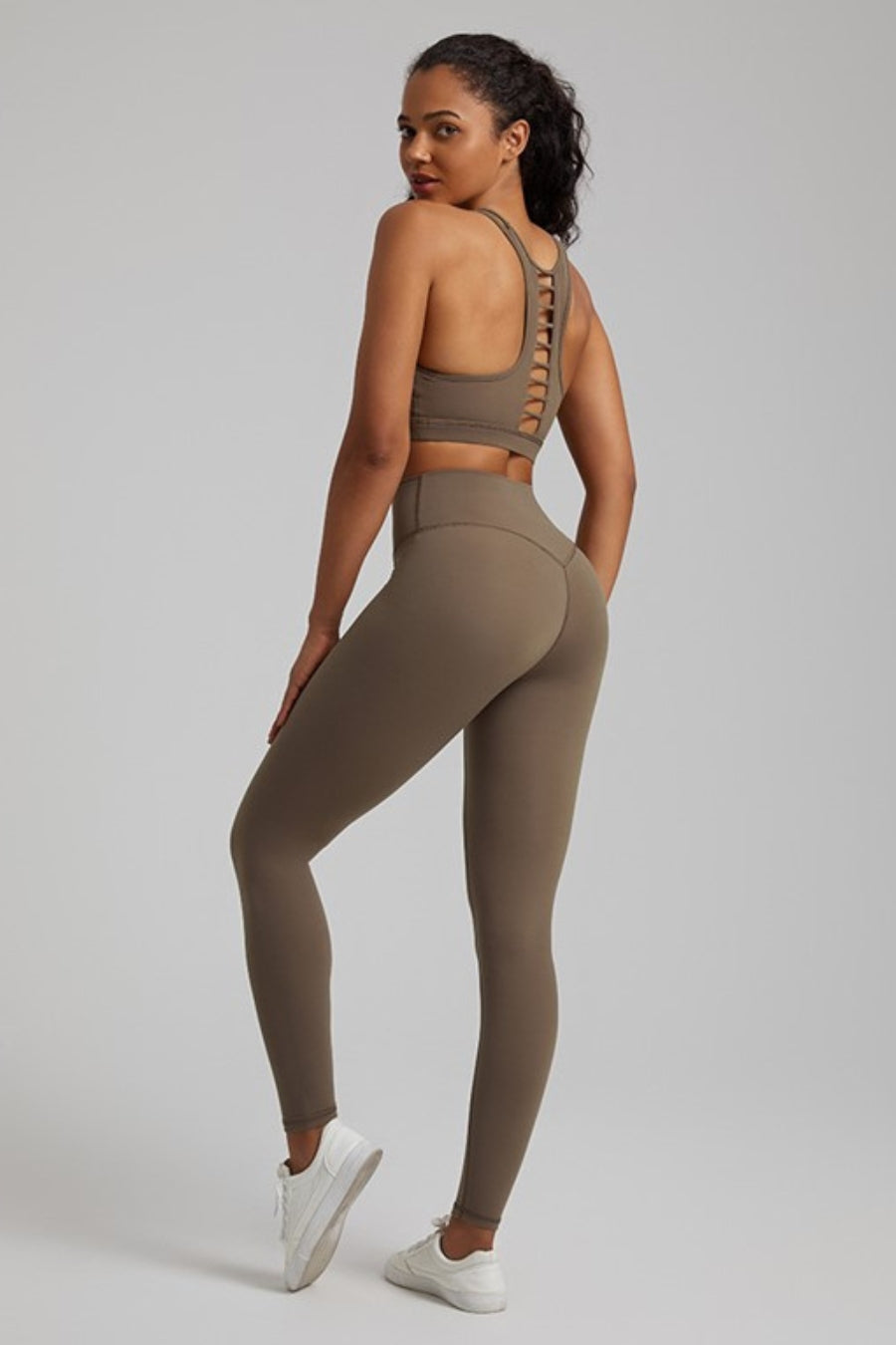 Ensemble Yoga Femme Satnam - marron / S
