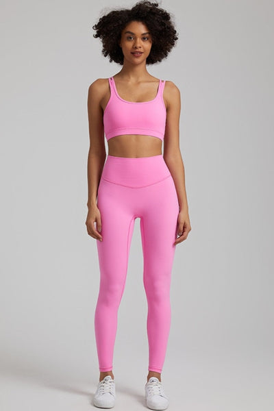 Ensemble Yoga Femme Satnam - rose clair / S