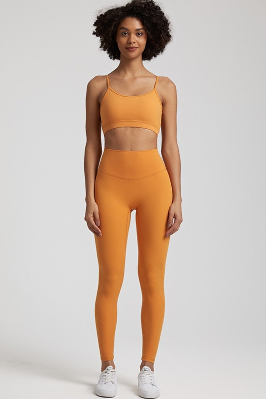 Ensemble Yoga Femme Sexy - orange / S