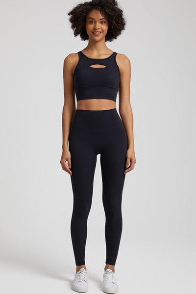 Ensemble Yoga Femme Ujjayi - noir / S