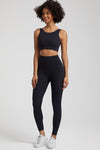 Ensemble Yoga Legging & Brassière - noir / S