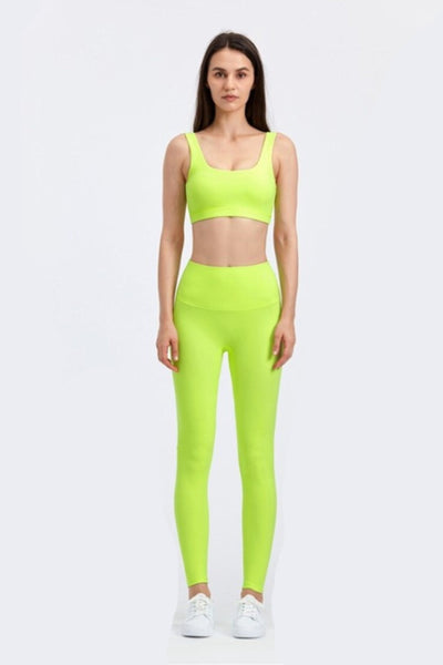 Ensemble Yoga Niyama - Jaune Fluo / S