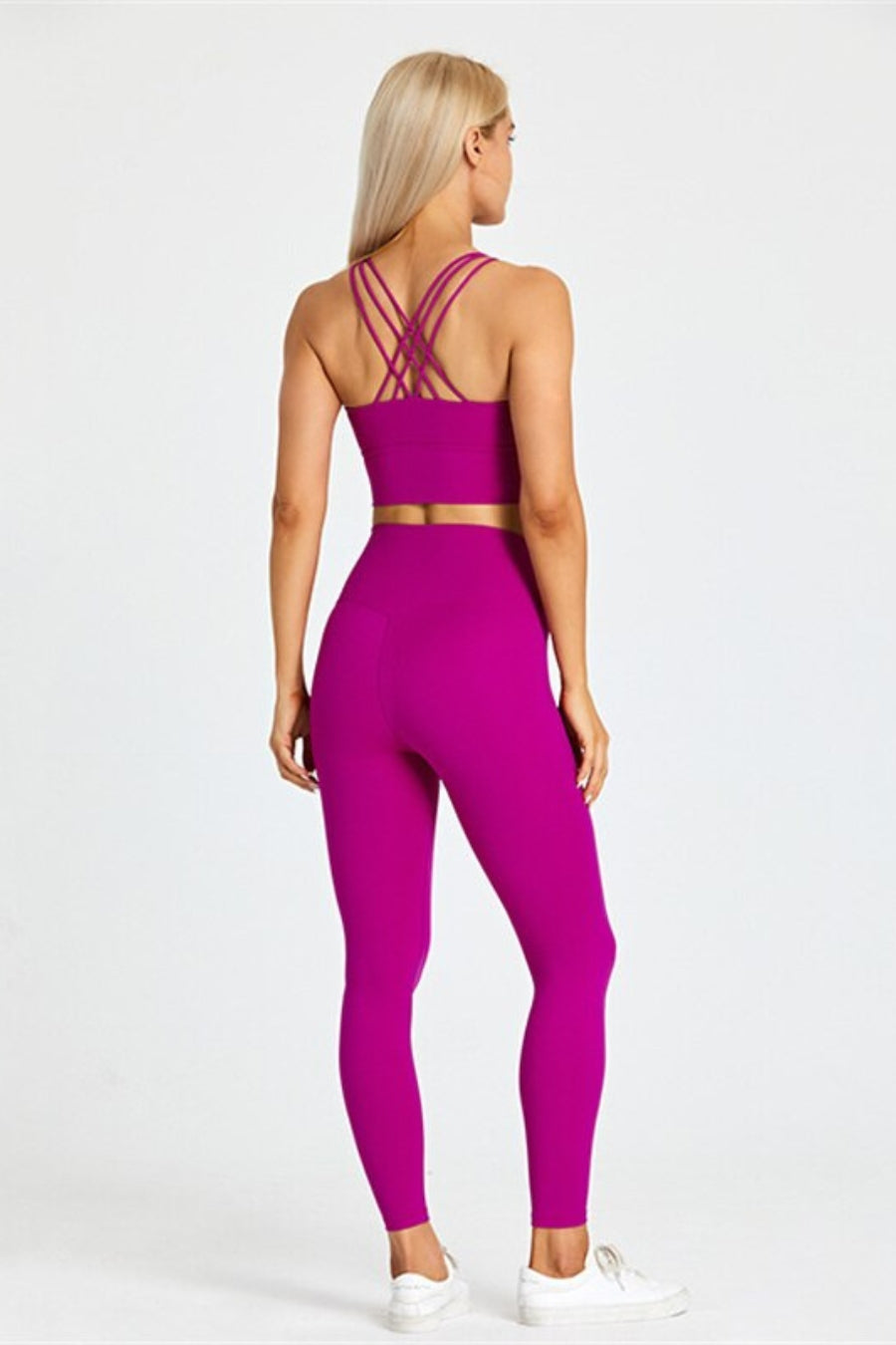 Ensemble Yoga Om - Rose / S