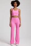 Ensemble Yoga Pantalon & Brassière - rose clair / S
