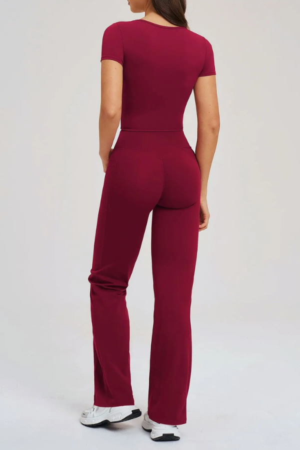 Ensemble Yoga Pantalon T-Shirt