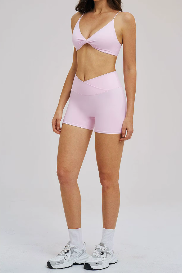 Ensemble Yoga Taille Croisée