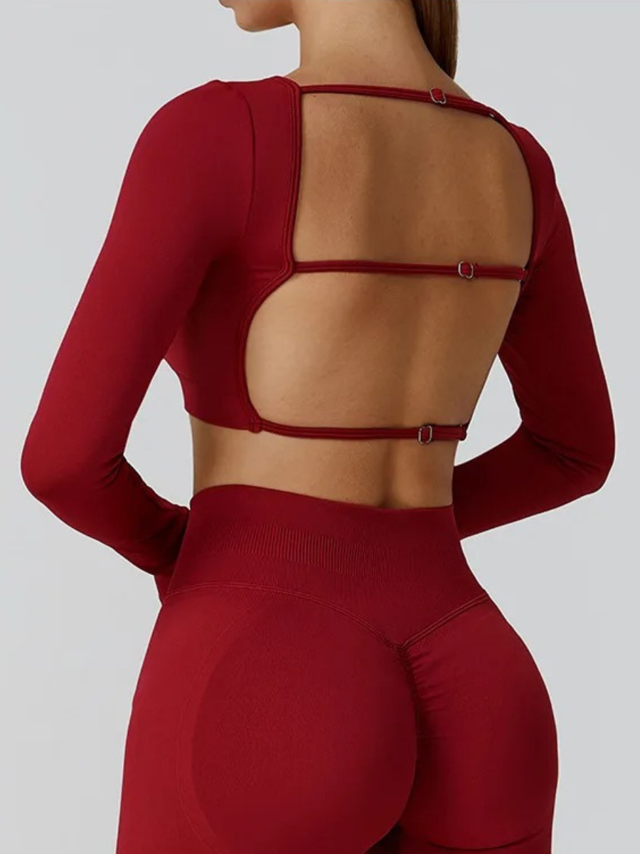 Haut Yoga Dos Nu