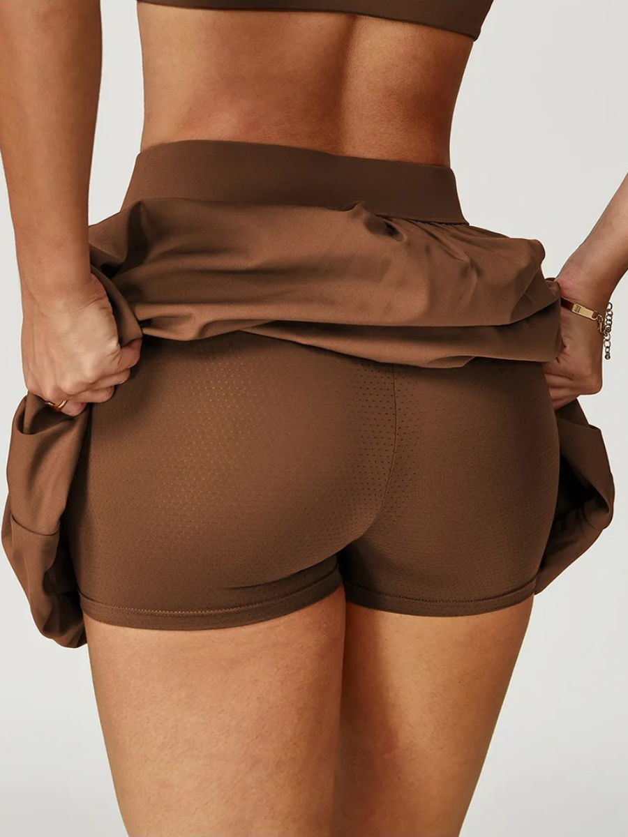 Jupe Short Sport Taille Haute