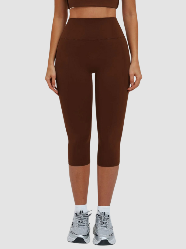 Legging Capri Yoga - marron / S